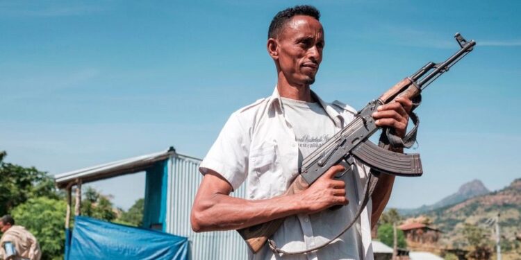 الدعم السريع يلقي القبض على مقاتلين من التغراي يساندون البرهان في سنجة